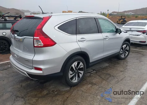2016 Honda Cr-V Touring из США, поврежденный, VIN 5J6RM3H90GL031090